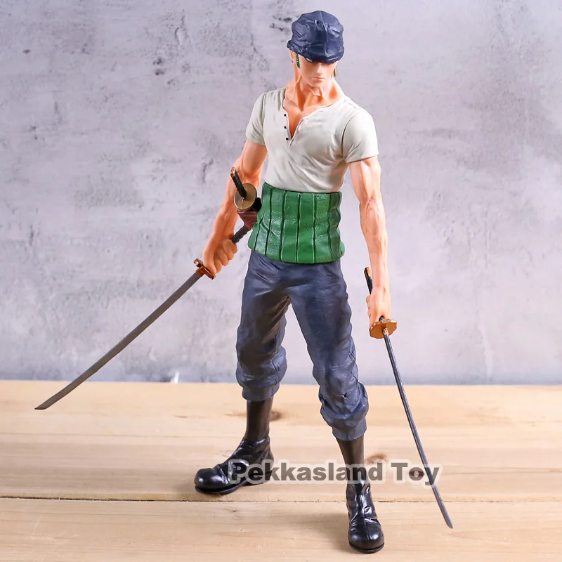 Экшн фигурки из аниме ророноа Зоро ПВХ Фигурки VS Dracule Mihawk подлинные модели