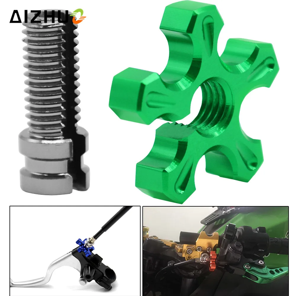 

8/10MM Motorcycle Accessories Clutch Wire Adjustment Cable For KAWASAKI ZZR600 VERSYS 1000 Z1000 ZX10R 12R ZX9R ZZR600 Z900 Z650