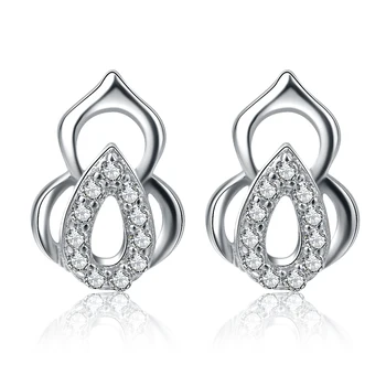 

Wholesale Jewelry China Earrings Fashion Gourd Pattern Lucky Earring for Women Sterling Silver Earrings Stud Female Gift Wedding