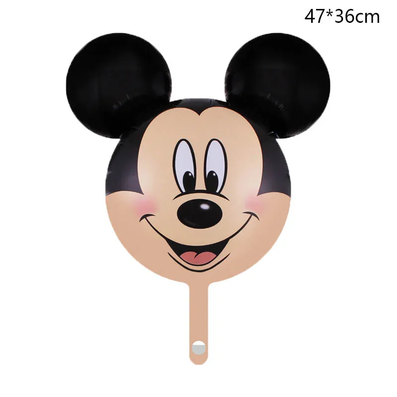 Mickey Minnie Mouse aluminum balloons baby shower girl boy birthday party wedding Valentine's Day decor globos balloon 47X36cm