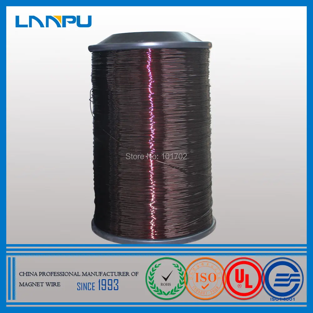 UL Approved Dual Coating Soldering Aluminum Wire 18 AWG Aluminum Enamelled Wirein