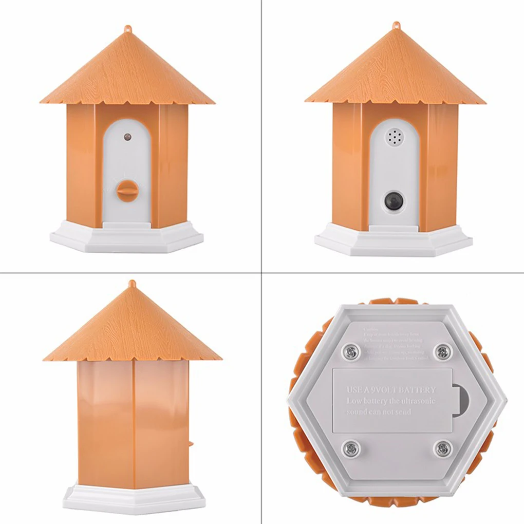 Домик для птиц в форме ультразвукового питомца собаки Анти лай контроллер Отпугиватель устройство для обучения собак HQ