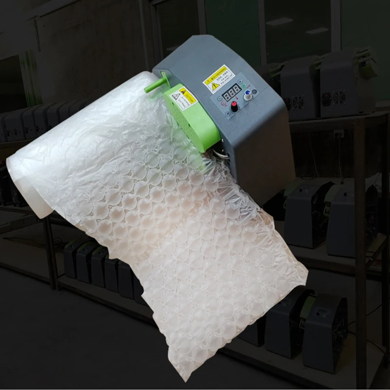 US $369.89 Multifunctional Cushion Air Cushion Inflator Bubble Film Machine Conjoined Bubble Bag Filling Packaging Inflator