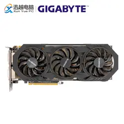 Gigabyte GV-N960G1 GAMING-4GD оригинальный Графика карты 128Bit GTX 960 4G GDDR5 видео карты DVI HDMI DP для Nvidia GeForce GTX960