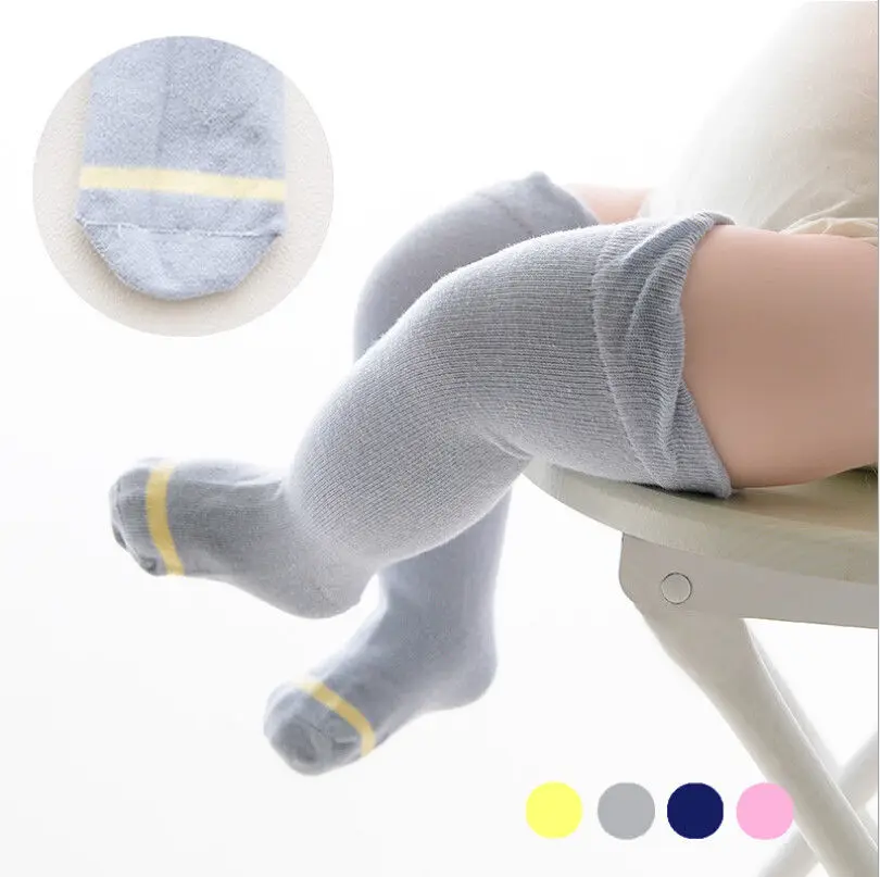 0 to 4 Years Baby Toddler Girl Boy Soft Socks Striped Long Baby Socks