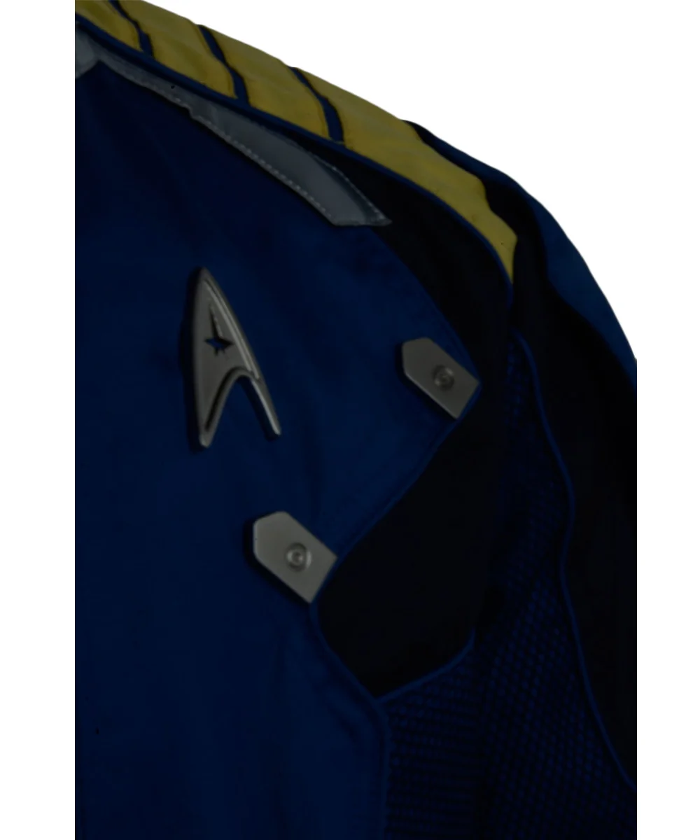 Полный набор Звездный карнавальный костюм Trek Beyond униформа наряд + значок для
