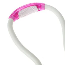 Ksol стиль светодиодный Flex Средства ухода за кожей Шеи Хрестоматия Свет Huglight(розовый 4 режима