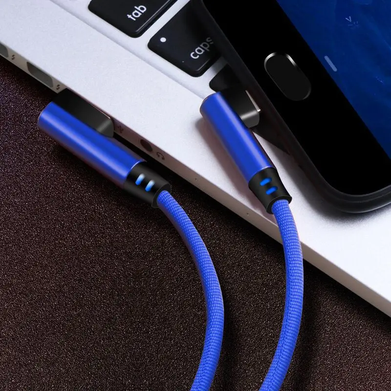 

EGEEDIGI 1m 2m 0.25m Bending data line 2.4A Quick Charge USB Cable For iPhone Micro USB For DOOGEE Oukitel Type C USB Ulefone