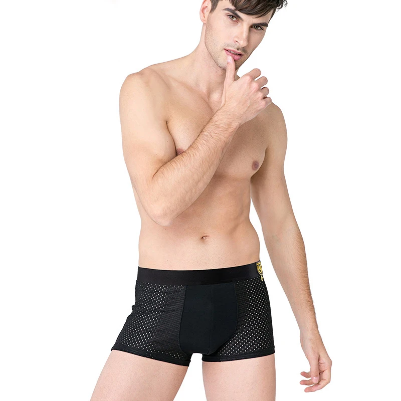 Нижнее белье Innersy мужское 4 шт./набор боксеры из модала|underwear set|underwear embroideryunderwear short
