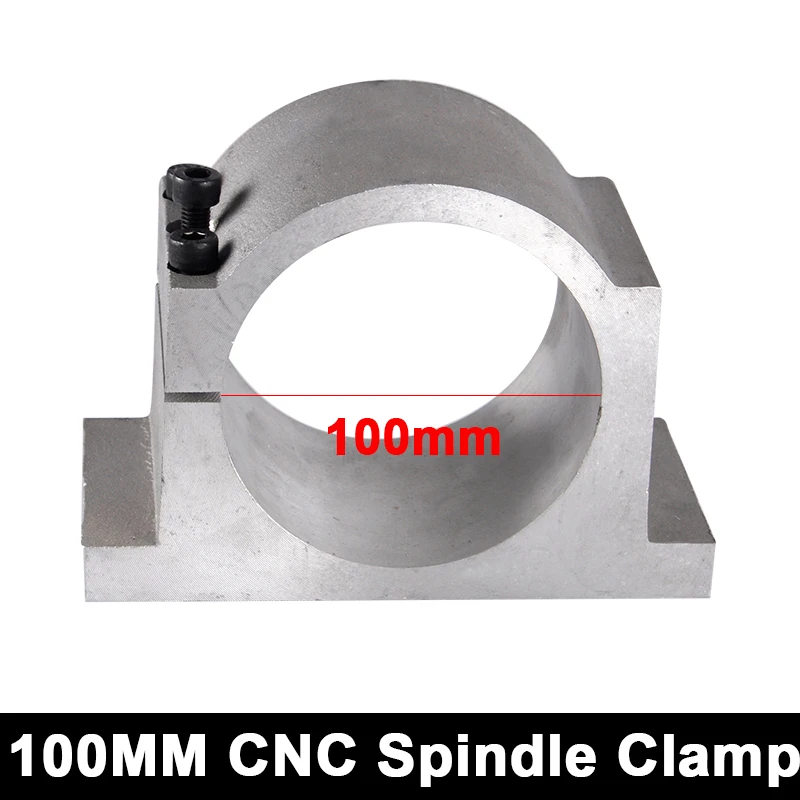 

100mm Diameter Cast Clamps Metal Working 100MM Mounts Bracket For 2.2KWEngraving Tools For CNC Spindle Motor Machine