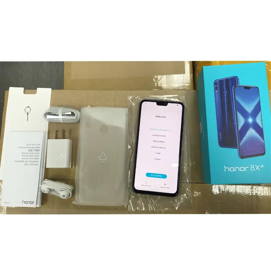 Смартфон Honor 8X 4 + 128 ГБ Android 8 1 6 5 дюйма 3750 мА ч 4G LTE 20 МП|Смартфоны| |