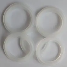 5 PCS 1.5″ Sanitary Tri Clamp Silicon Gasket Fits 50.5mm Type Ferrule Flange SSG-1.5-38