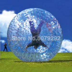 3M Dia Inflatable Body Zorb Ball Giant Human Hamster Ball for Outdoor Exciting Games Grass Ball/Zorb Ball