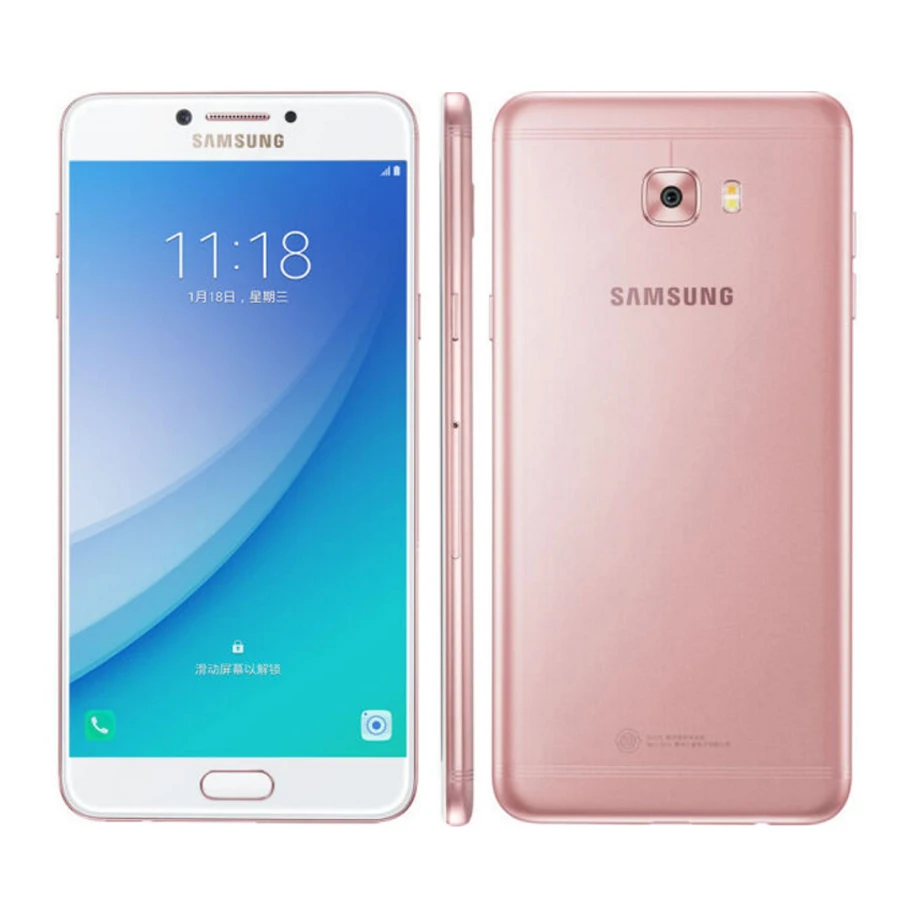 Мобильный телефон samsung Galaxy C7 Pro C7010 4 Гб ОЗУ 64 Гб ПЗУ 5,7 дюймов Snapdragon 626 2,2 ГГц Восьмиядерный Android телефон