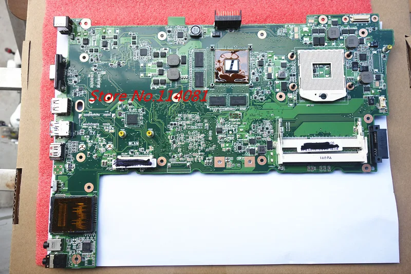 

New motherboard For Asus 60-N1RMB1100 N73SV GT540M 1GB Notebook PC Mainboard 100% Tested working