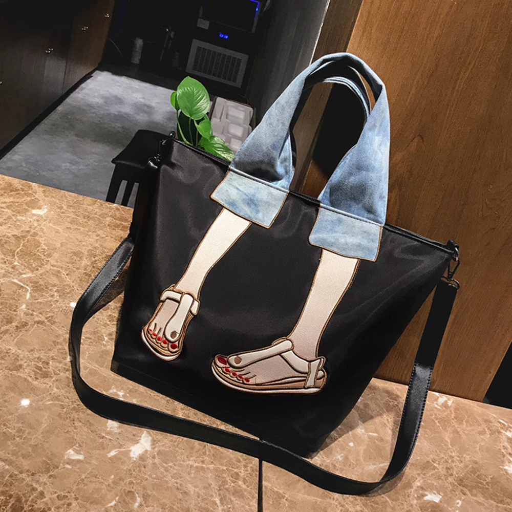

Trend Winter Women Shoulder Bag 2018 Mujer Sac Main Feminina Handbag Nylon Ladies Crossbody Bags Torebki Damskie Femme Satchel