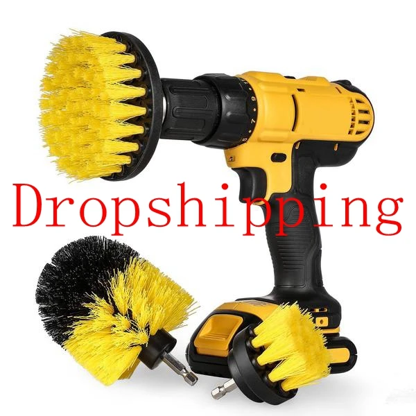 

Power Scrubber Drill Brush Set for Bathroom Drill Scrubber Brush for Cleaning Cordless Drill Attachment Kit Power Scrub Brush