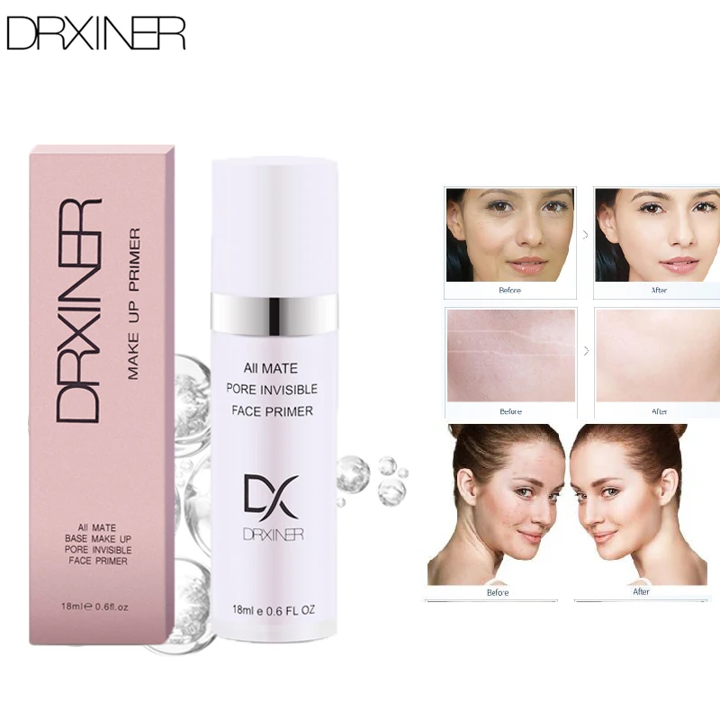 

DRXINER face primer base makeup Natural Matte Make Up Foundation Primer Pores Invisible Prolong Facial Oil-control face primer