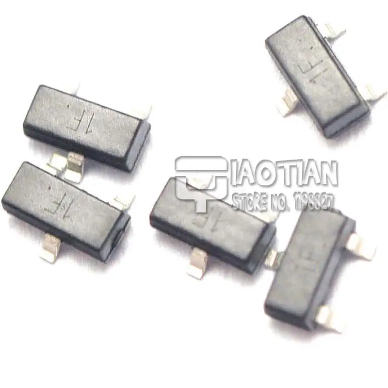 Купить Триод SMD транзистор bc847b 1f 0.1a / 45v npn sot23 в интернет ...