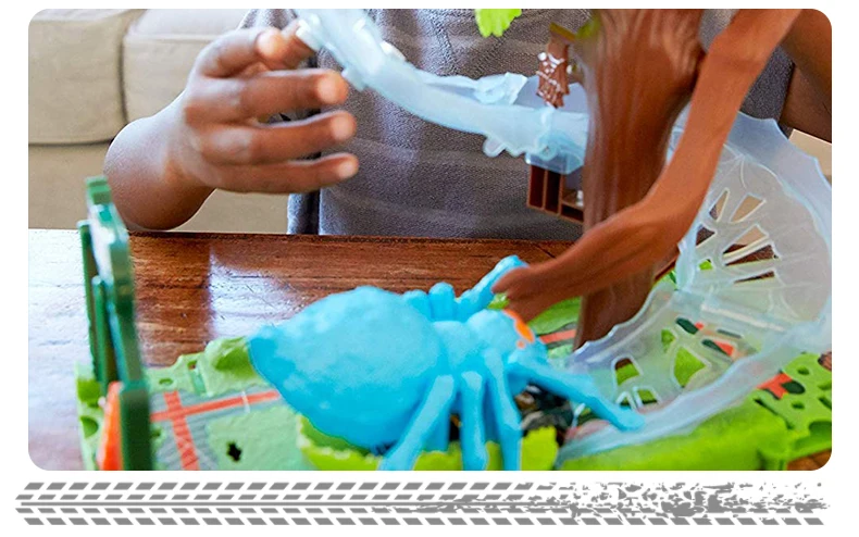 hot wheels spider park attack