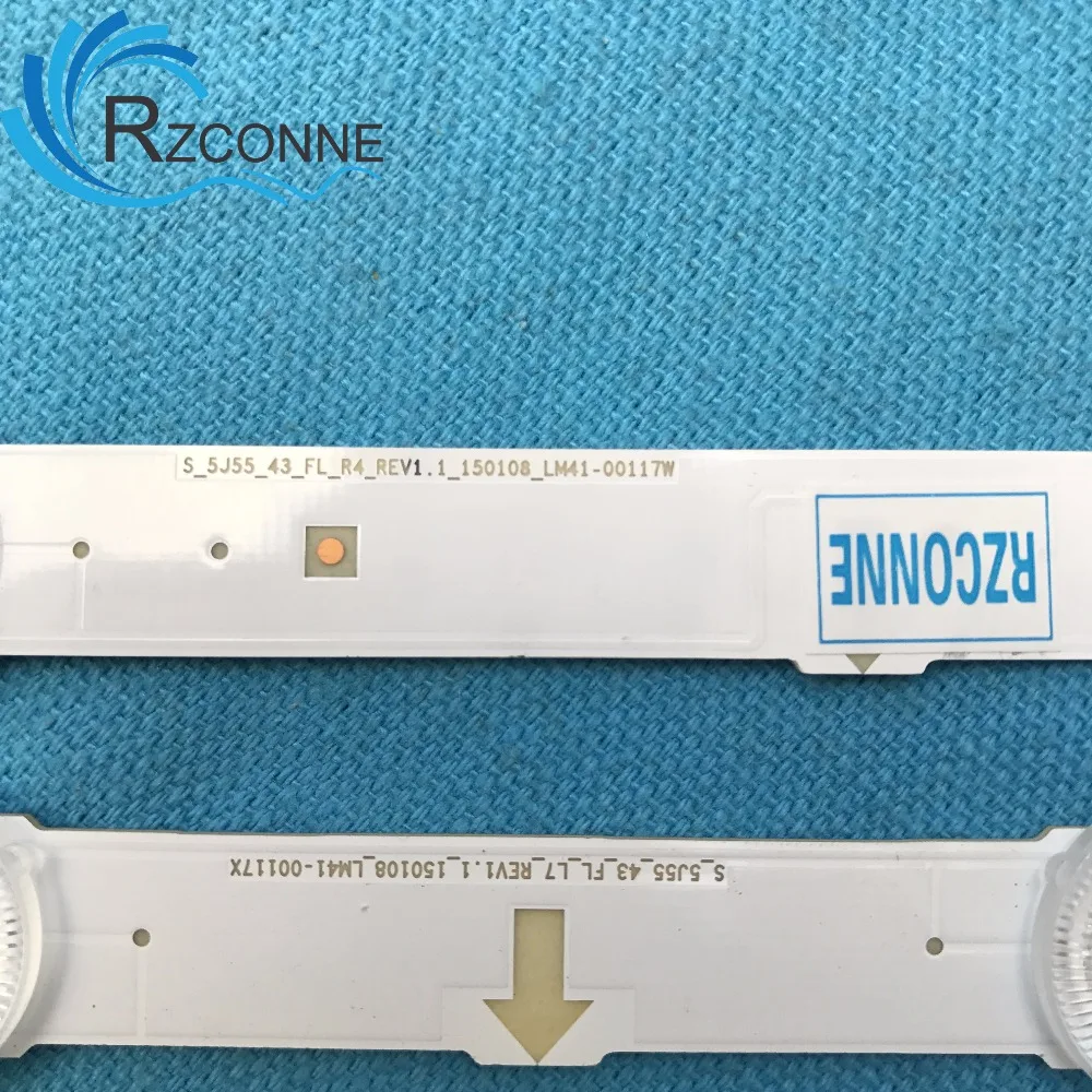 89cm LED Backlight Lamp strip 11leds For 43inch TV UA43J5088  S-5J55-43-FL-R4/L7 LM41-00117X/00117W GJ043BGA-B1