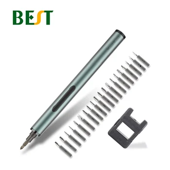 

BEST Mini Electric Screwdriver Set Precision Portable Cordless Mobile Phone Notebook Toys Camera Teardown Maintenance Tools Set
