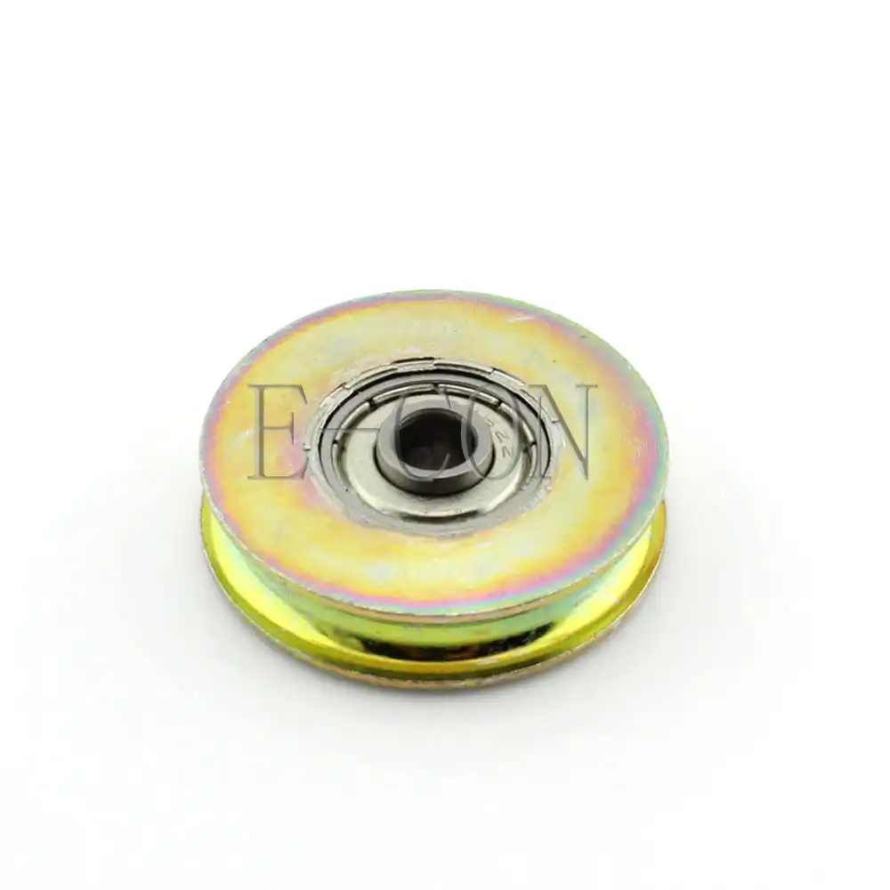 U625ZZ U Ranura Guía Polea Carril Bola Rodamientos 5x20x7mm Doble Metal 5pz