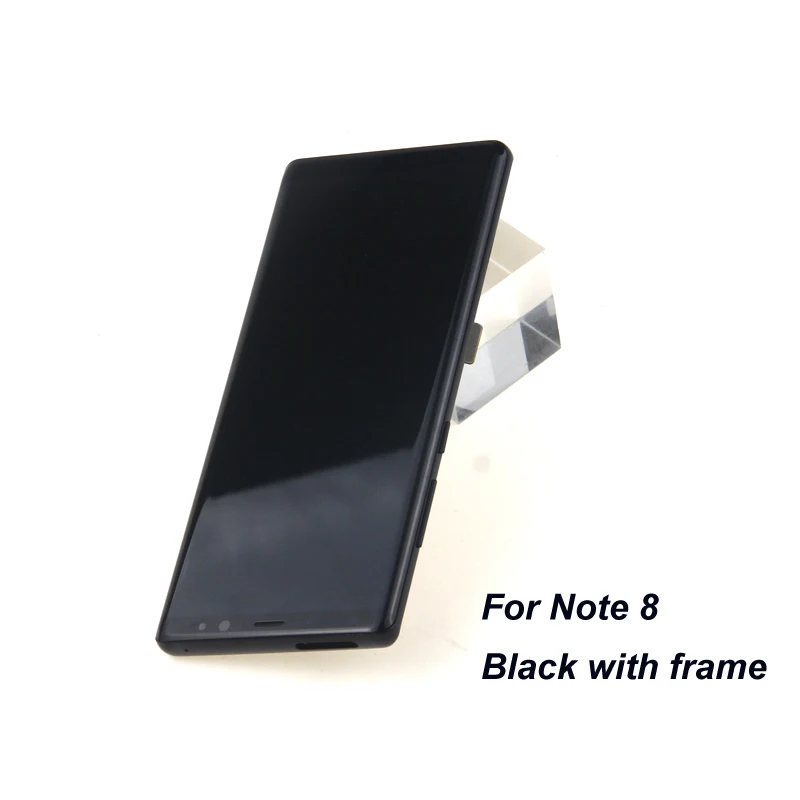 AMOLED ЖК-дисплей для SAMSUNG Galaxy NOTE8 lcd N9500 N9500F ЖК-дисплей сенсорный экран запасные части с рамкой
