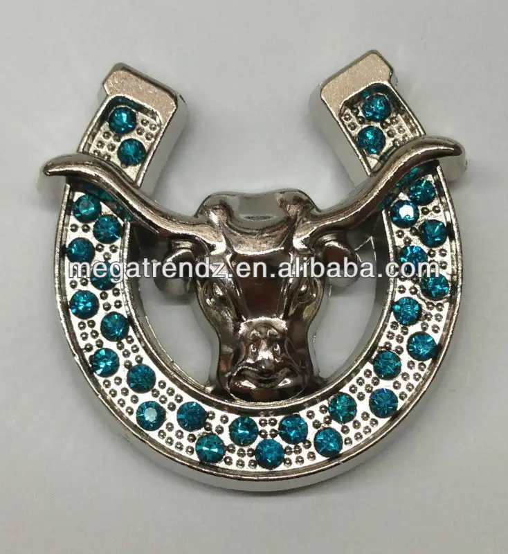 Carft Western Стразы Concho длинный Рог Небесно Голубой|rhinestone conchos|sky bluewestern conchos |