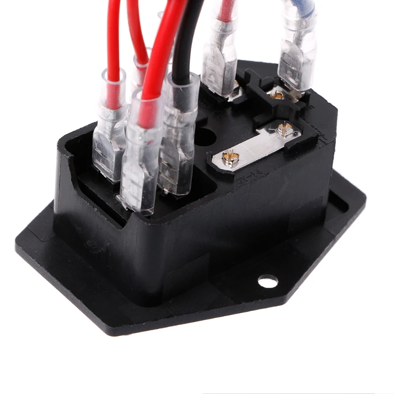3d принтер u-тип штекер питания переключатель адаптер розетка с выключателем и предохранителем