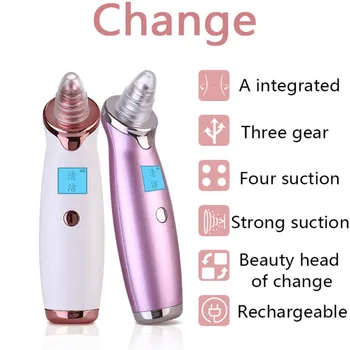 

Remover Pore Vacuum Acne Pimple Removal Vacuum Suction Tool Facial Diamond Dermabrasion Face Clean Skin Care