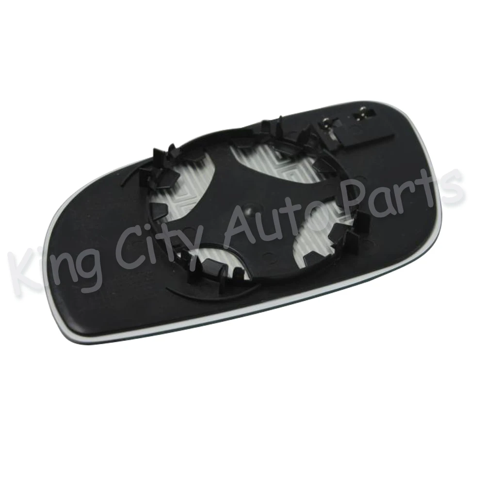 CAPQX For VW Touran 05-10 Outside Rearview Mirror Glass Lens with heating Turn Signal Light Side Mirror Cover Frame Shell Cap