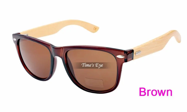 Бамбук Солнцезащитные очки для женщин Для мужчин Дизайн Винтаж дерево Солнцезащитные очки для женщин Для женщин мода квадратный