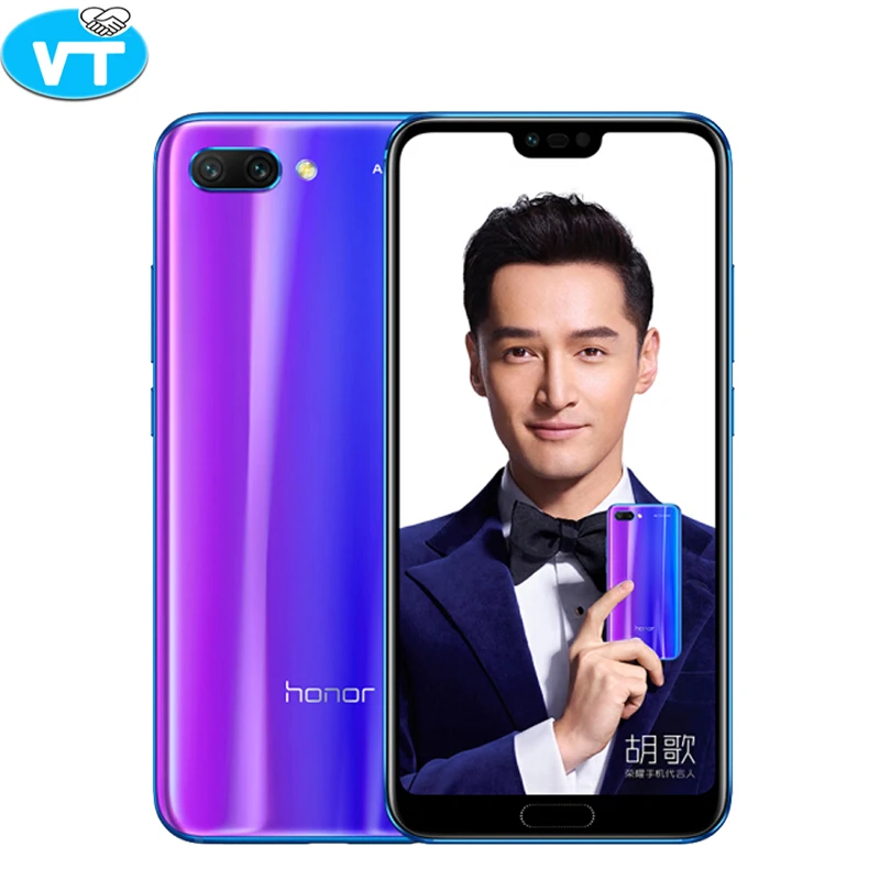 Оригинальный huawei honor 10 4G мобильный телефон LTE 4/6 ГБ Оперативная память 128
