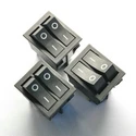 KCD8-212N KCD2 Double Button 15A 250V 6 pins black