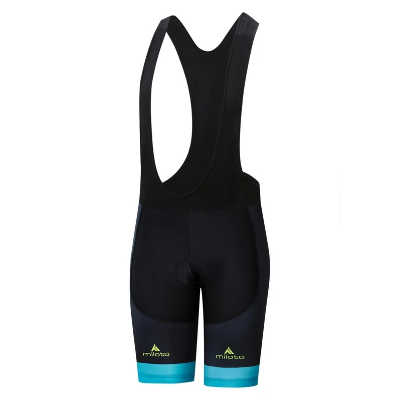 08 Bib shorts MILOTO для женщин Панталоны Лето Coolmax 5D Велоспорт гелиевая Подушка плотно MTB Ropa Ciclismo влаги влагу Велосипедный спорт брюки для девочек - Цвет: 08 Bib shorts