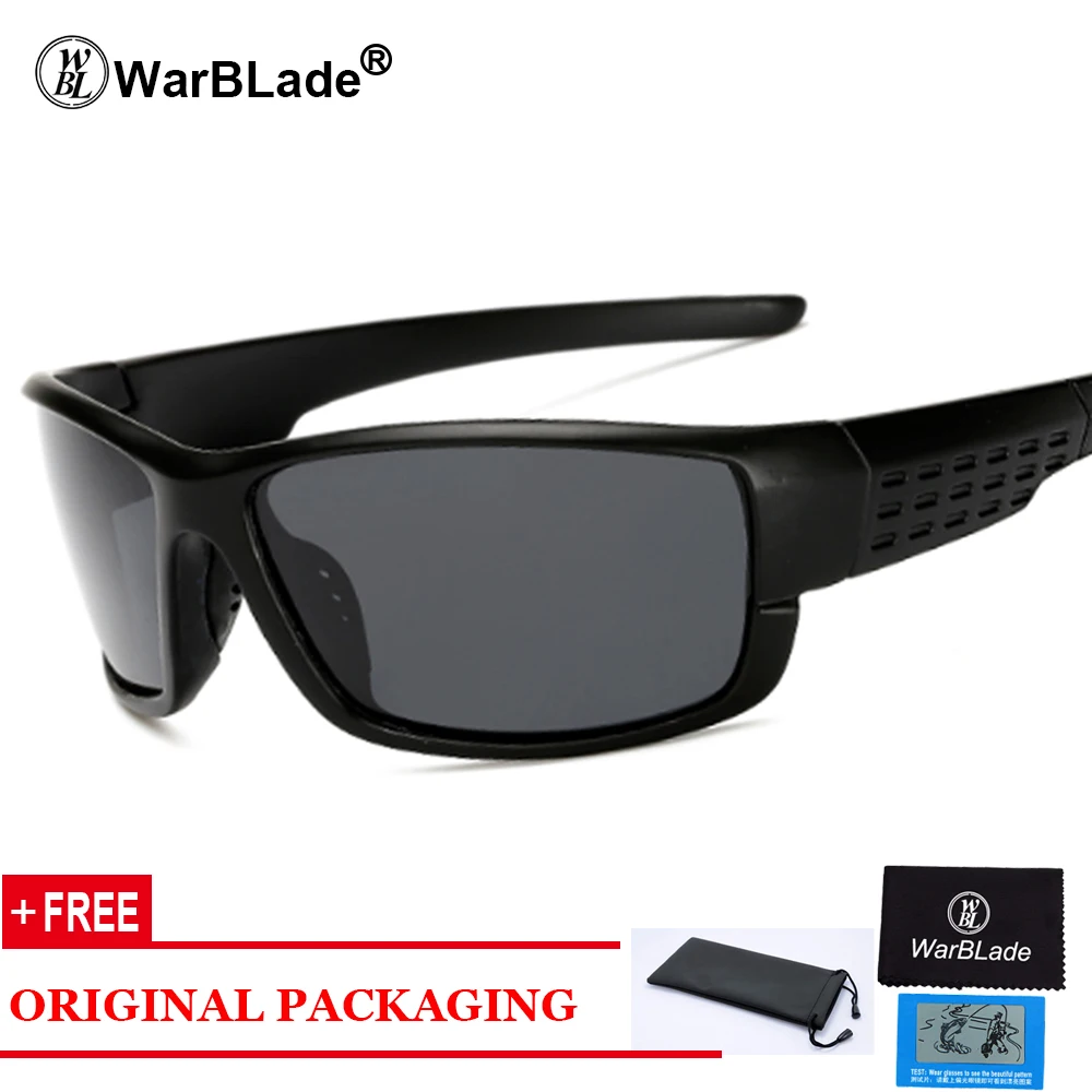 Поляризованные солнцезащитные очки для мужчин, Ретро стиль, зеркальное покрытие, для водителя, антибликовые солнцезащитные очки, UV400, очки для глаз WarBLade - Цвет линз: sand black