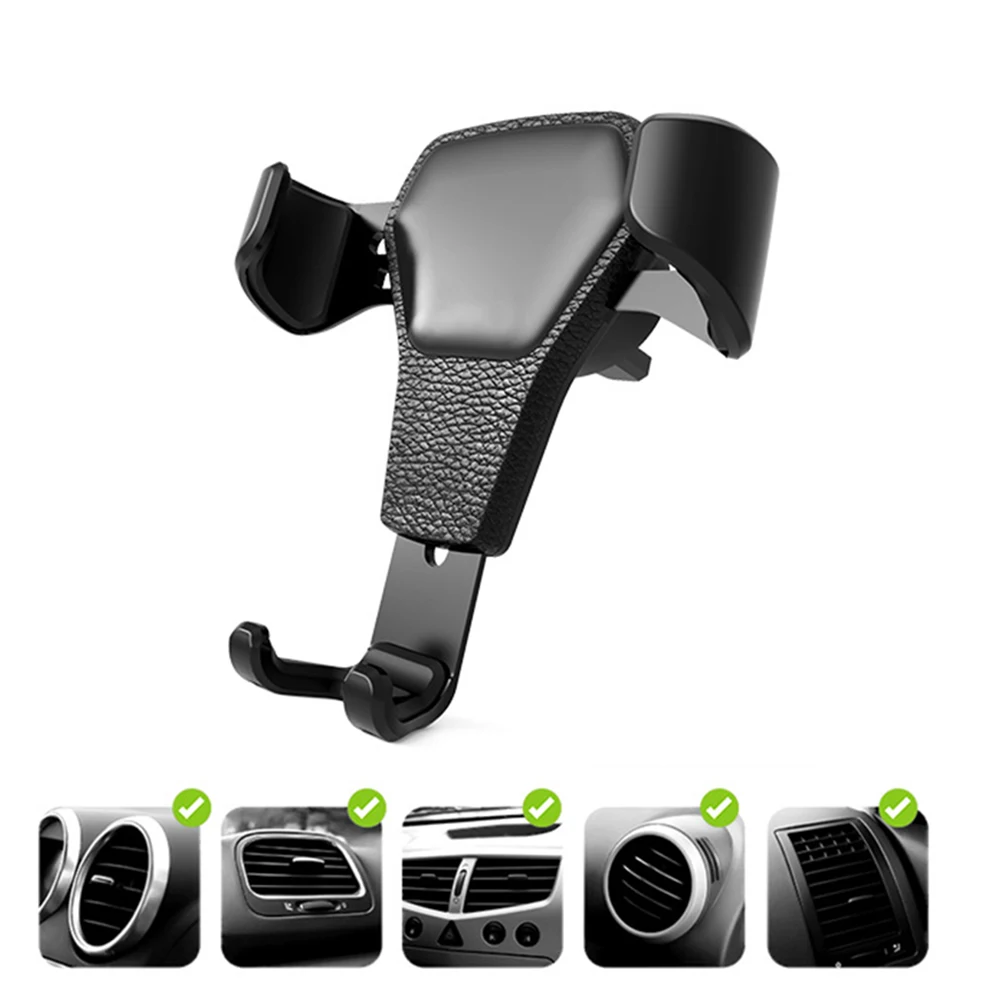 

Universal Gravity Car Air Vent Mount Cradle Holder Stand For iPhone Samsung Phone GPS Useful Mobile Phone Car Holder & Mount