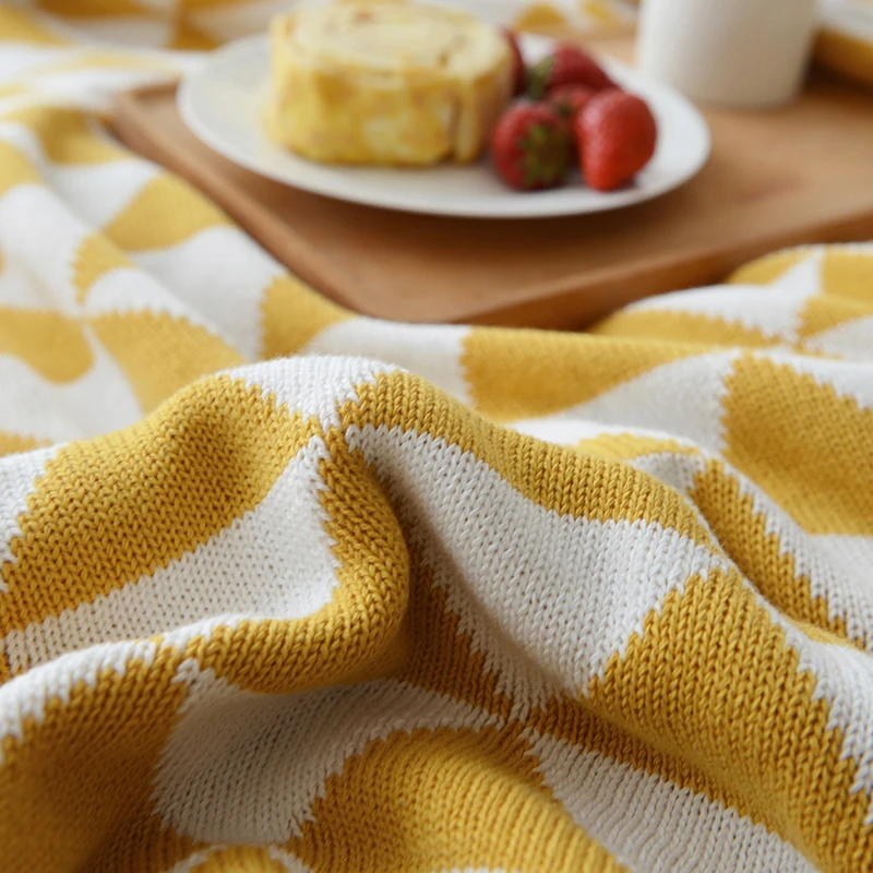 Хлопок пледы демисезонный плед вязаное одеяло для взрослых диван Air на кровать Cobertor постельные принадлежности покрывало простыня домашний