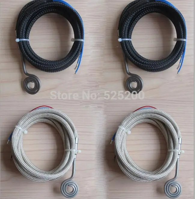 

DHL free shipping 26mm outer diameter flat coil heater with K thermocouple