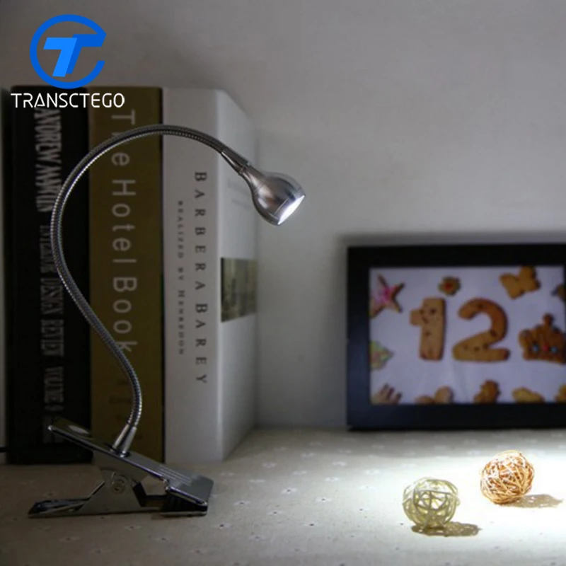 clamping clip lamp Led desk light bedside lamp USB lights for reading