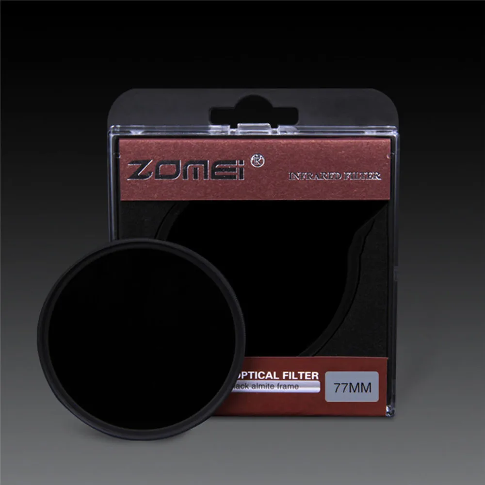 Infrared IR Filter 680nm 720nm 760nm 850nm 950nm IR Filter 37mm  for SLR DSLR Camera Lens