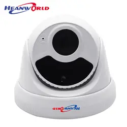 Heanworld ip-камера купольная 5MP 3MP со звуком купольная камера HD IP камера видеонаблюдения камеры для домашней системы безопасности с аудио камеры