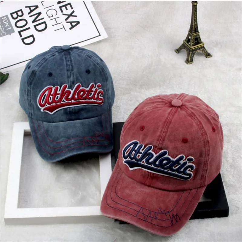 

Vintage Embroidery Letter Simple Casual Baseball Cap 2019 Summer Hot Sale Fashion Cool Sunscreen Sport Baseball Cap