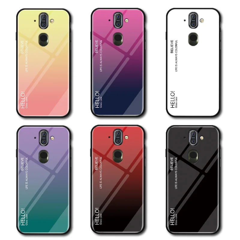 Case For Nokia 8 sirocco Back Cover Nokia 8 sirocco Luxury Tempered Glass Colorful Soft case For Nokia 8 sirocco case kimTHmall Case For Nokia 8 sirocco Back Cover Nokia 8 sirocco Luxury Tempered Glass Colorful Soft case For Nokia 8 sirocco case kimTHmall
