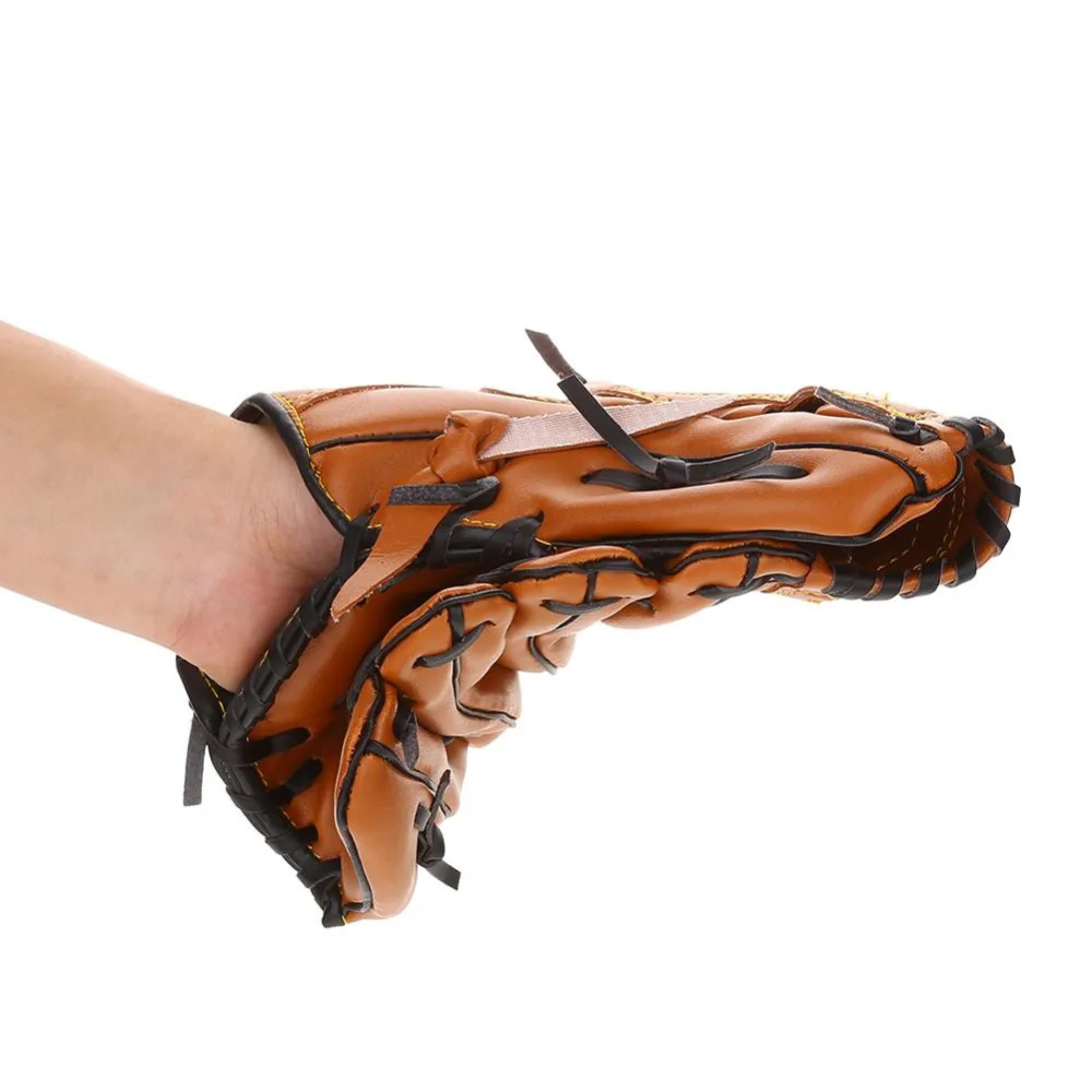 10.5 12.5 дюймов мужской левая рука Бейсбол перчатки для взрослых Бейсбол аксессуары левой перчатки для занятий обучение конкуренция