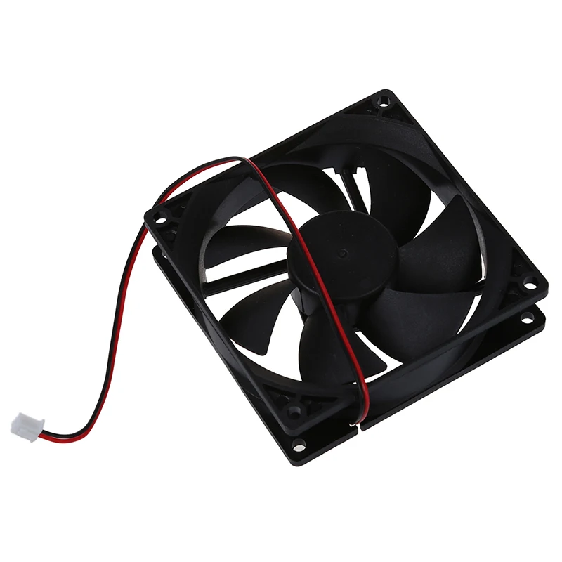 92mm x92mm x 25mm DC 12V 2Pin 65.01CFM Computer Case CPU Cooler Cooling Fan Support
