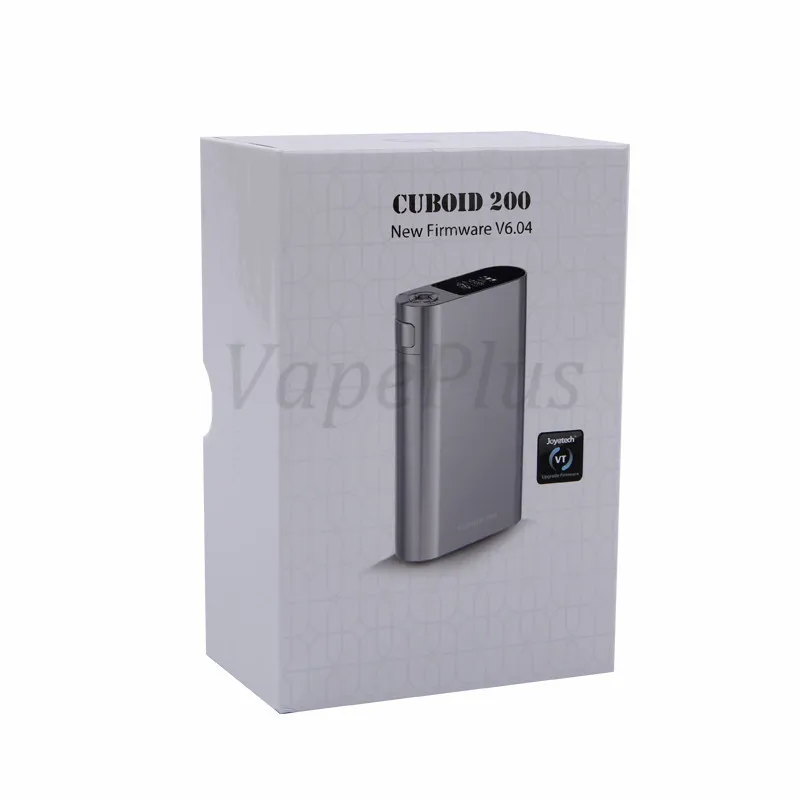 Joyetech Cuboid 200w box mod upgradeable firmware huge vape 200W TC mod with OLED Screen Electronic cigarette cuboid 200w 1