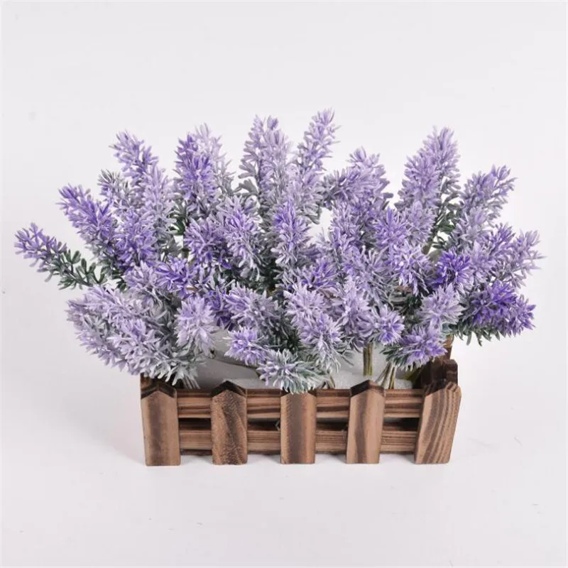 5Bundle Artificial Lavender Flower Head Home Party Decoration Wedding Star Cloth Flowers Wall Suppliers Garden DIY | Дом и сад