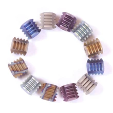 Многоцветный пламя титановый сплав нож бусины веревка шнур EDC Паракорд бисера Кулон